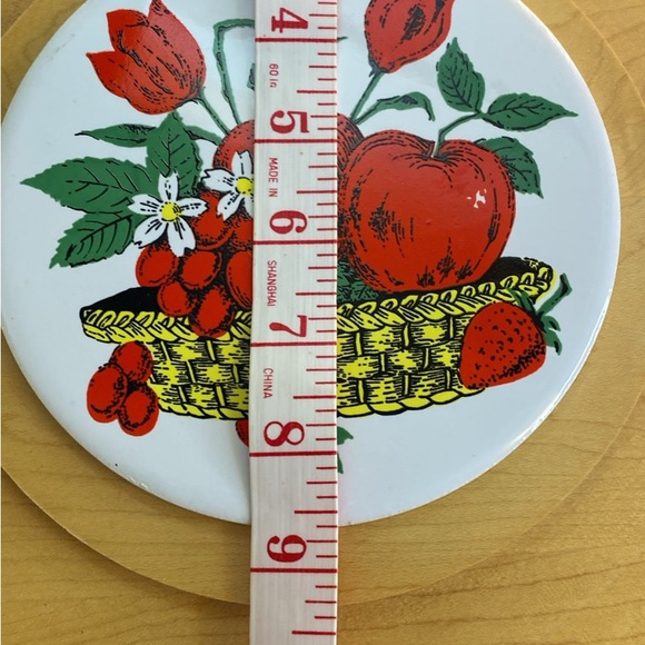 Round Vintage Charcuterie Board - Picture 4 of 4